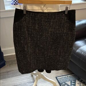 Elegant Black and Gray Women's Skirt